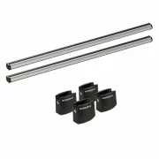 Set complet bare portbagaj Kargo-Plus cu kit fixare si 2 bare aluminiu 180 cm, Toyota Proace Max 01/2024-prezent, Ampatament 4035 XL, Plafon inalt