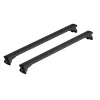 Silenzio Black In-Rail, set complet de bare portbagaj din aluminiu - L - Evos IA - Audi Q3 2011-2025 - Sina incastrata la nivel