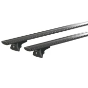 Silenzio Black In-Rail, set complet de bare portbagaj din aluminiu - M - Evos IA - Sportequipe 8 5p 2024-prezent - Sina incastrata la nivel