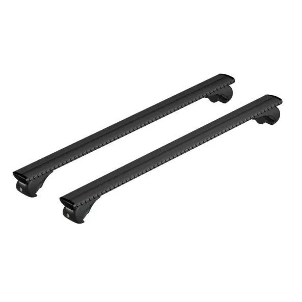 Silenzio Black Rail, set complet de bare portbagaj din aluminiu - L - Evos RA - Hyundai i20 5p 2014-2020 - Sina standard inaltata - Doar Active