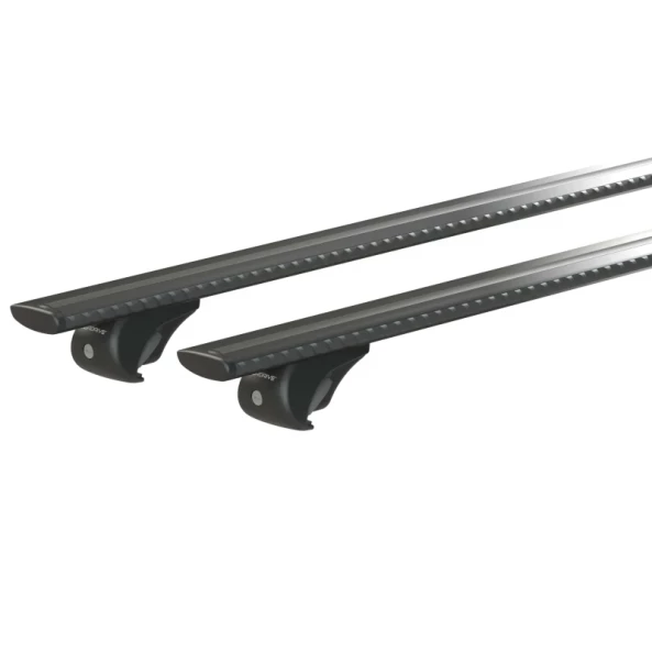 Silenzio Black Rail, set complet de bare portbagaj din aluminiu - S - Evos RA - Audi 80 Avant 1991-1995 - Sina standard inaltata