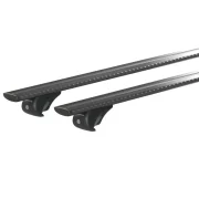 Silenzio Black Rail, set complet de bare portbagaj din aluminiu - S - Evos RA - Chevrolet Tacuma 5p 2000-2009 - Sina standard inaltata
