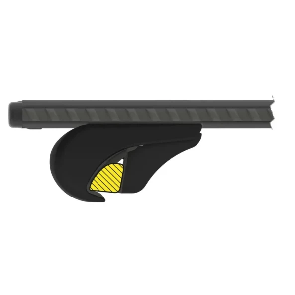 Silenzio Black Rail, set complet de bare portbagaj din aluminiu - S - Evos RA - Chevrolet Trax 2013-2015 - Sina standard inaltata