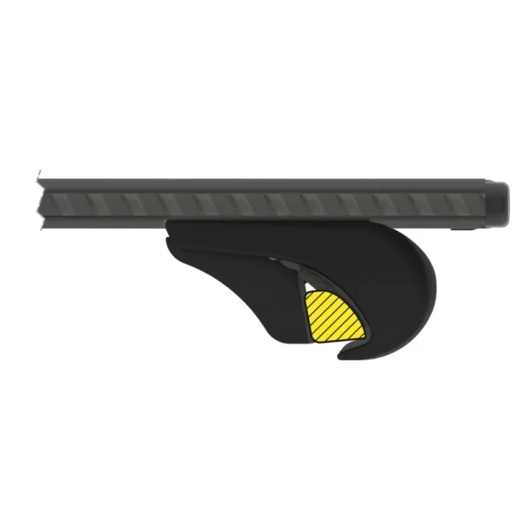 Silenzio Black Rail, set complet de bare portbagaj din aluminiu - S - Evos RA - Fiat Uno 1983-2000 - Sina standard inaltata