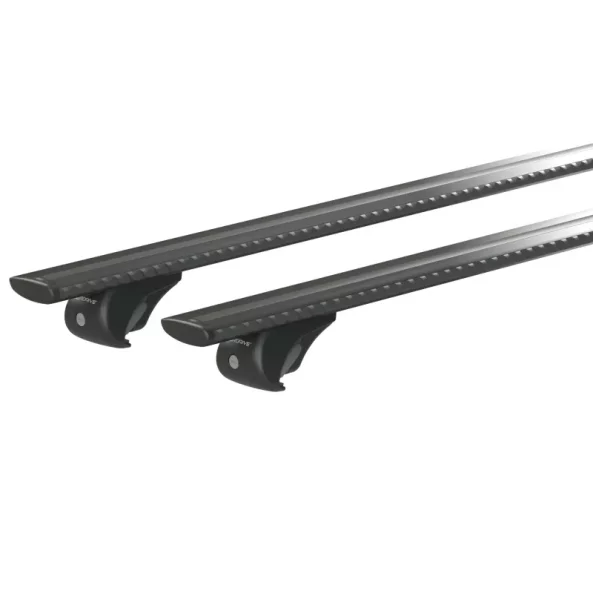 Silenzio Black Rail, set complet de bare portbagaj din aluminiu - S - Evos RA - Opel Karl Rocks 2017-2019 - Sina standard inaltata