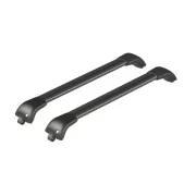 Silenzio CX Black, set complet de bare portbagaj din aluminiu - 104 cm + 99 cm - Origine RL - C401 - Peugeot Rifter 2018-2022 - Sina standard inaltata - Ampatament standard