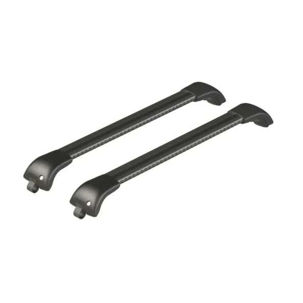 Silenzio CX Black, set complet de bare portbagaj din aluminiu - 104 cm + 99 cm - Origine RL - C401 - Peugeot Rifter 2018-2022 - Sina standard inaltata - Ampatament standard