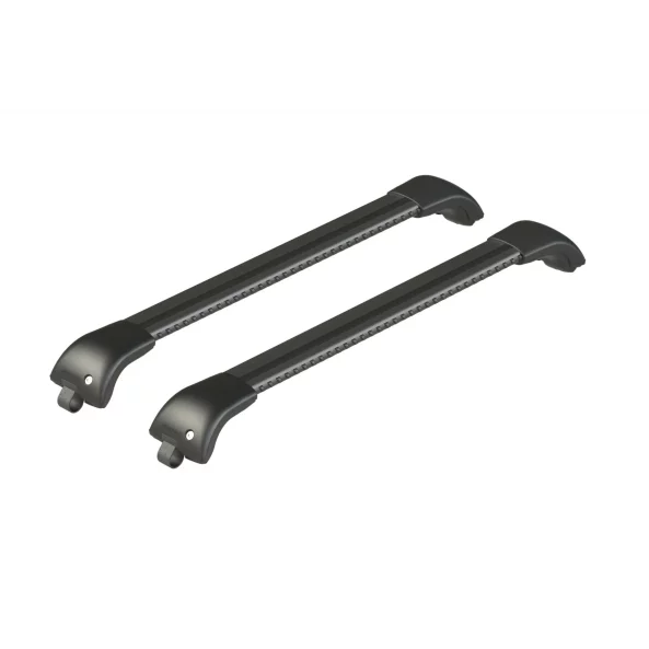 Silenzio CX Black, set complet de bare portbagaj din aluminiu - 84 cm + 79 cm - Origine RL - C400 - Audi A4 Avant 1995-2001 - Sina standard inaltata