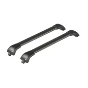 Silenzio CX Black, set complet de bare portbagaj din aluminiu - 84 cm + 79 cm - Origine RL - C400 - Ssangyong Rexton W 2013-2018 - Sina standard inaltata