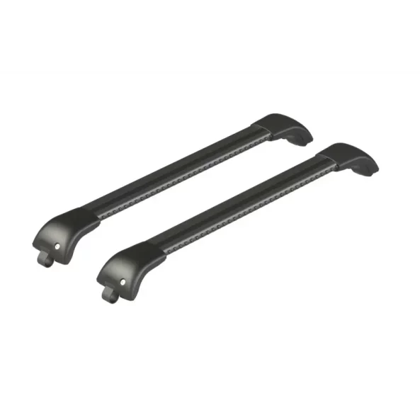 Silenzio CX Black, set complet de bare portbagaj din aluminiu - 84 cm + 79 cm - Origine RL - C400 - Ssangyong Rexton W 2013-2018 - Sina standard inaltata