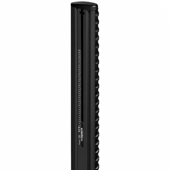 Silenzio CX Black, set complet de bare portbagaj din aluminiu - 84 cm + 79 cm - Origine RL - C400 - Toyota Rav4 3p 2000-2006 - Sina standard inaltata