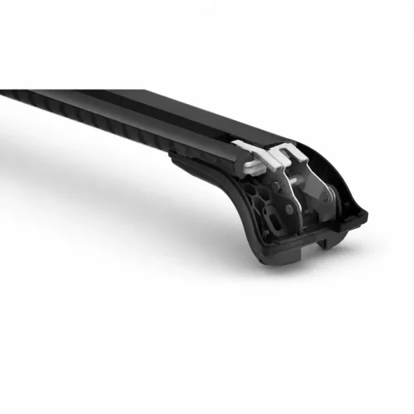 Silenzio CX Black, set complet de bare portbagaj din aluminiu - 84 cm + 84 cm - Origine RL - C401 - Jeep Avenger 2022-prezent - Sina standard inaltata
