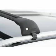 Silenzio CX Black, set complet de bare portbagaj din aluminiu - 89 cm + 84 cm - Origine RL - C401 - SWM G05 5p 2024-prezent - Sina standard inaltata