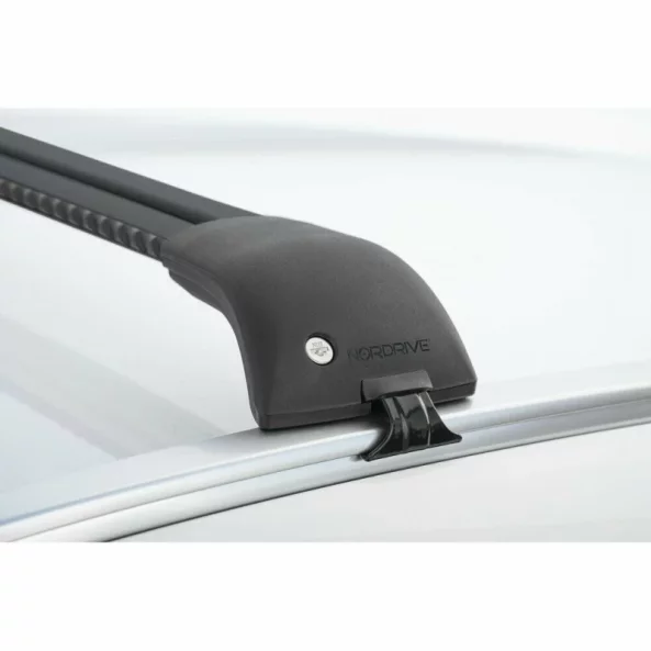 Silenzio CX Black, set complet de bare portbagaj din aluminiu - 99 cm + 94 cm - Origine RL - C410 - Peugeot 5008 2024-prezent - Sina incastrata la nivel - Si versiuni electrice