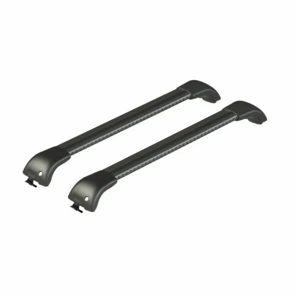 Silenzio CX Black, set complet de bare portbagaj din aluminiu - 99 cm + 99 cm - Origine RL - C421 - Citroen Berlingo M 2022-prezent - Sina incastrata la nivel