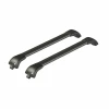 Silenzio CX Black, set complet de bare portbagaj din aluminiu - 89 cm + 84 cm - Origine RL - C401 - Dacia Bigster 5p 2025-prezent - Sina standard inaltata