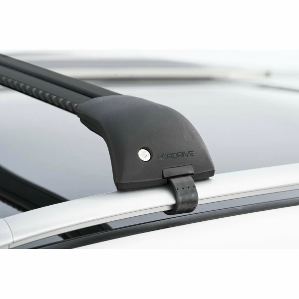 Silenzio CX Black, set complet de bare portbagaj din aluminiu - 89 cm + 84 cm - Origine RL - C401 - Dacia Bigster 5p 2025-prezent - Sina standard inaltata