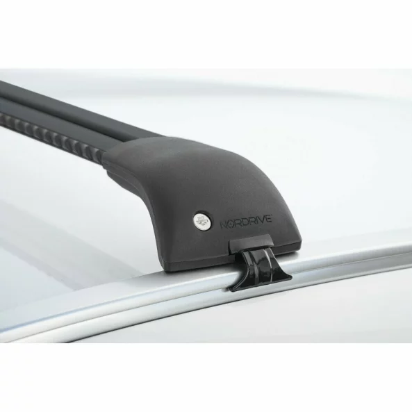 Silenzio CX Black, set complet de bare portbagaj din aluminiu - 89 cm + 89 cm - Origine RL - C419 - Jeep Grand Cherokee 2011-2021 - Profil cu fante