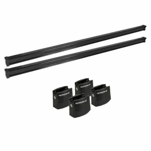 Set complet bare portbagaj Kargo cu kit fixare si 2 bare otel 150 cm - Citroen Jumpy 2007-2016 - ampatament L2 - Acoperis H1