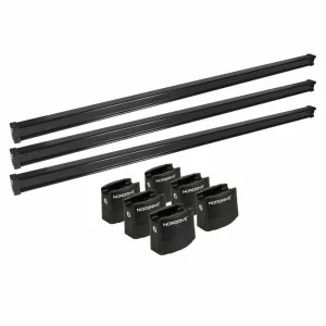Set complet bare portbagaj Kargo cu kit fixare si 3 bare otel 135 cm - Citroen Jumpy 1995-2006 - Ampatament scurt