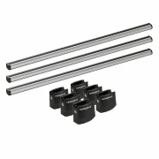 Set complet bare portbagaj Kargo-Plus cu kit fixare si 3 bare aluminiu 180 cm, Toyota Proace Max 01/2024-prezent, Ampatament 4035 XL, Plafon inalt