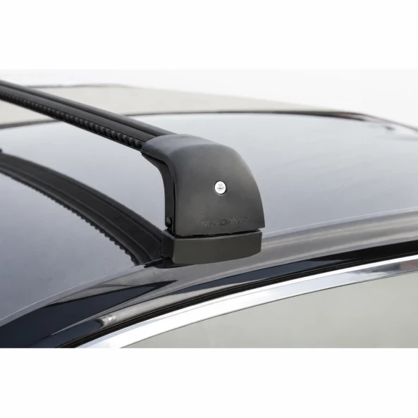 Silenzio CX Black, set complet de bare portbagaj din aluminiu - 104 cm + 99 cm - Origine RF - C015 - Honda CR-V 2002-2006 - Puncte fixe