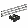 Set complet bare portbagaj Kargo-Plus cu kit fixare si 3 bare aluminiu 150 cm - Citroen Jumpy 2007-2016 - ampatament L2 - Acoperis H1