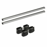 Set complet bare portbagaj Kargo-Plus cu kit fixare si 2 bare aluminiu - Opel Combo Tour 2012-2017 - ampatament L1 - Acoperis H1