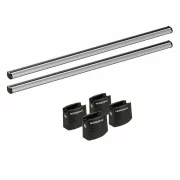Set complet bare portbagaj Kargo-Plus cu kit fixare si 2 bare aluminiu - Opel Combo Tour 2012-2017 - ampatament L2 - Acoperis H1