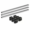 Set complet bare portbagaj Kargo-Plus cu kit fixare si 3 bare aluminiu 150 cm - Citroen Nemo 5p 2008-2014