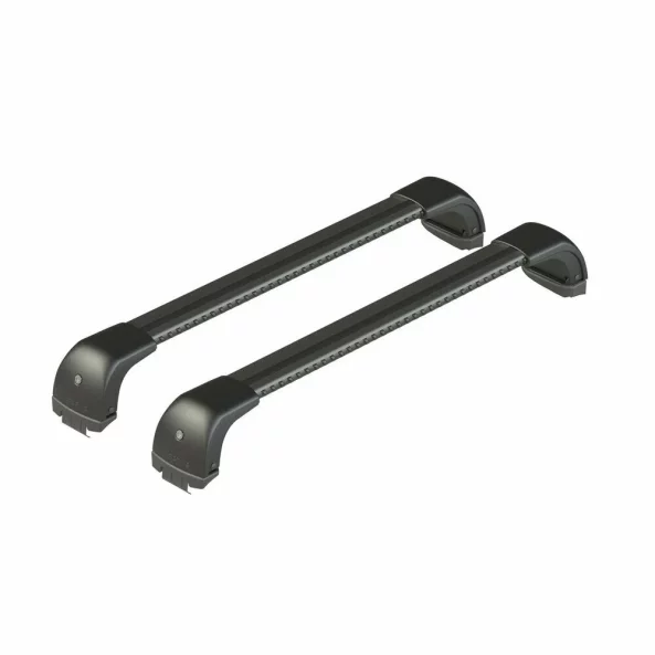 Silenzio CX Black, set complet de bare portbagaj din aluminiu - 104 cm + 94 cm - Origine RF - C257 - Subaru Solterra 5p 2022-prezent - Sina incastrata la nivel