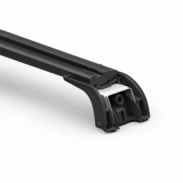 Silenzio CX Black, set complet de bare portbagaj din aluminiu - 94 cm + 89 cm - Origine RF - C151 - Peugeot 206 Plus 5 usi 2009-2013 - Acoperis standard