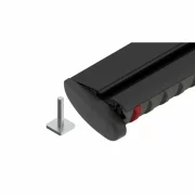 Silenzio CX Black, set complet de bare portbagaj din aluminiu - 99 cm + 94 cm - Origine RF - C269 - Toyota Rav4 03/19>12/25 - Sina incastrata la nivel - inclusiv trapa
