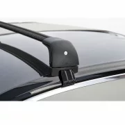 Silenzio CX Black, set complet de bare portbagaj din aluminiu - 104 cm + 99 cm - Origine RF - C116 - Renault Clio IV Generation 2019-2020 - Acoperis standard