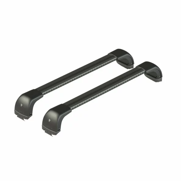 Silenzio CX Black, set complet de bare portbagaj din aluminiu - 104 cm + 99 cm - Origine RF - C116 - Renault Clio IV Generation 2019-2020 - Acoperis standard