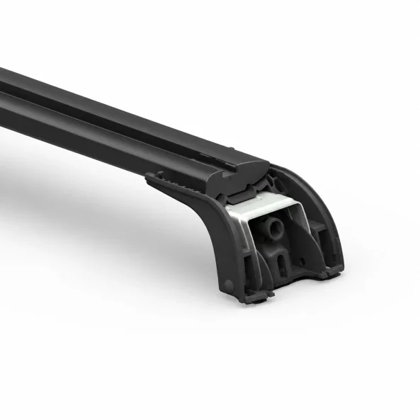 Silenzio CX Black, set complet de bare portbagaj din aluminiu - 104 cm + 99 cm - Origine RF - C274 - Land Rover Defender 130 2022-prezent - Profil cu fante - inclusiv plafon panoramic