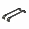 Silenzio CX Black, set complet de bare portbagaj din aluminiu - 104 cm + 99 cm - Origine RF - C274 - Land Rover Defender 130 2022-prezent - Profil cu fante - inclusiv plafon panoramic
