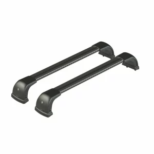 Silenzio CX Black, set complet de bare portbagaj din aluminiu - 94 cm + 89 cm - Origine RF - C170 - Opel Corsa E 3 usi 2014-2019 - Puncte fixe - Inclusiv plafon panoramic