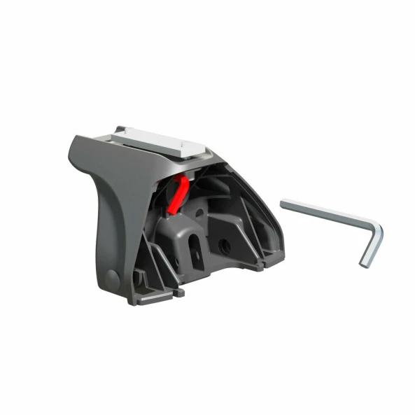 Silenzio, set complet de bare portbagaj din aluminiu - S - Evos LP - C027 - Mazda 6 4p 2003-2008 - Puncte fixe