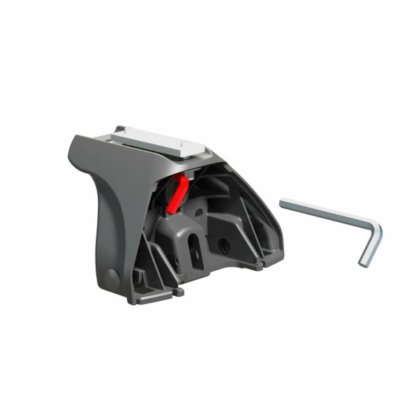 Silenzio, set complet de bare portbagaj din aluminiu - S - Evos LP - C044 - Renault Megane II 3p 2002-2008 - Puncte fixe