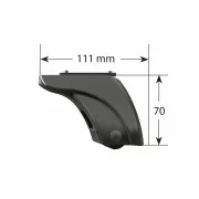 Silenzio, set complet de bare portbagaj din aluminiu - M - Evos LP - C015 - Honda CR-V 2002-2006 - Puncte fixe