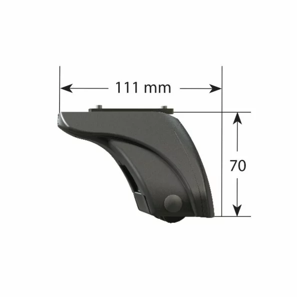 Silenzio, set complet de bare portbagaj din aluminiu - M - Evos LP - C179 - Hyundai i30 5p 2012-2016 - Puncte fixe