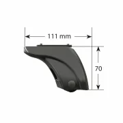 Silenzio, set complet de bare portbagaj din aluminiu - M - Evos LP - C213 - Opel Crossland 2020-2024 - Acoperis standard