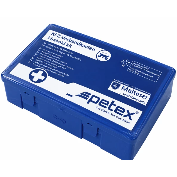 Trusa sanitara auto Petex, in conformitate cu DIN 13164
