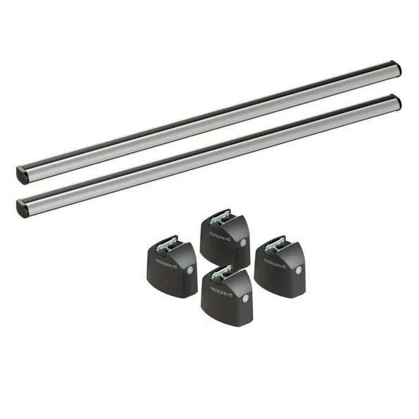 Set complet bare portbagaj Kargo-Plus cu kit fixare si 2 bare aluminiu 150 cm - Ford Tourneo Custom 2023-prezent - ampatament L1 - Acoperis H1 - Fara acoperis panoramic