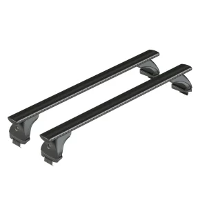 Silenzio Black, set complet de bare portbagaj din aluminiu - L - Evos ST - C009 - Toyota Corolla Verso 2002-2004 - Acoperis standard