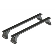 Silenzio Black, set complet de bare portbagaj din aluminiu - M - Evos ST - C015 - Honda CR-V 2002-2006 - Acoperis cu puncte fixe