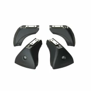 Silenzio Black, set complet de bare portbagaj din aluminiu - M - Evos ST - C015 - Honda CR-V 2002-2006 - Acoperis cu puncte fixe