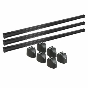 Set complet bare portbagaj Kargo cu kit fixare si 3 bare otel 135 cm - Mercedes Citan 2021-2026 - Ampatament lung