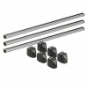 Set complet bare portbagaj Kargo-Plus cu kit fixare si 3 bare aluminiu 135 cm - Mercedes Citan 2021-2026 - Ampatament lung